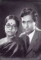 Young Chandra and Lalitha after their marriage in 1936 Cc:Wiki
